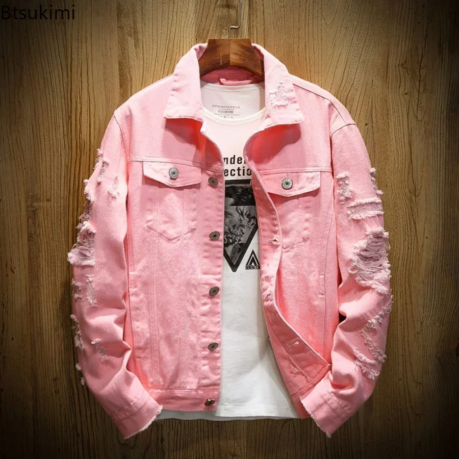 Mens Fashion Denim Jacket - Yeni 2026 Erkek Modası Kot Ceket