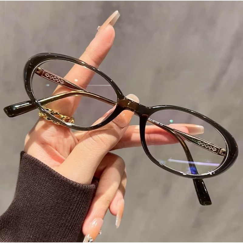 Mens Fashion Reading Glasses - Seksi Küçük Oval Güneş Gözlüğü Kadın