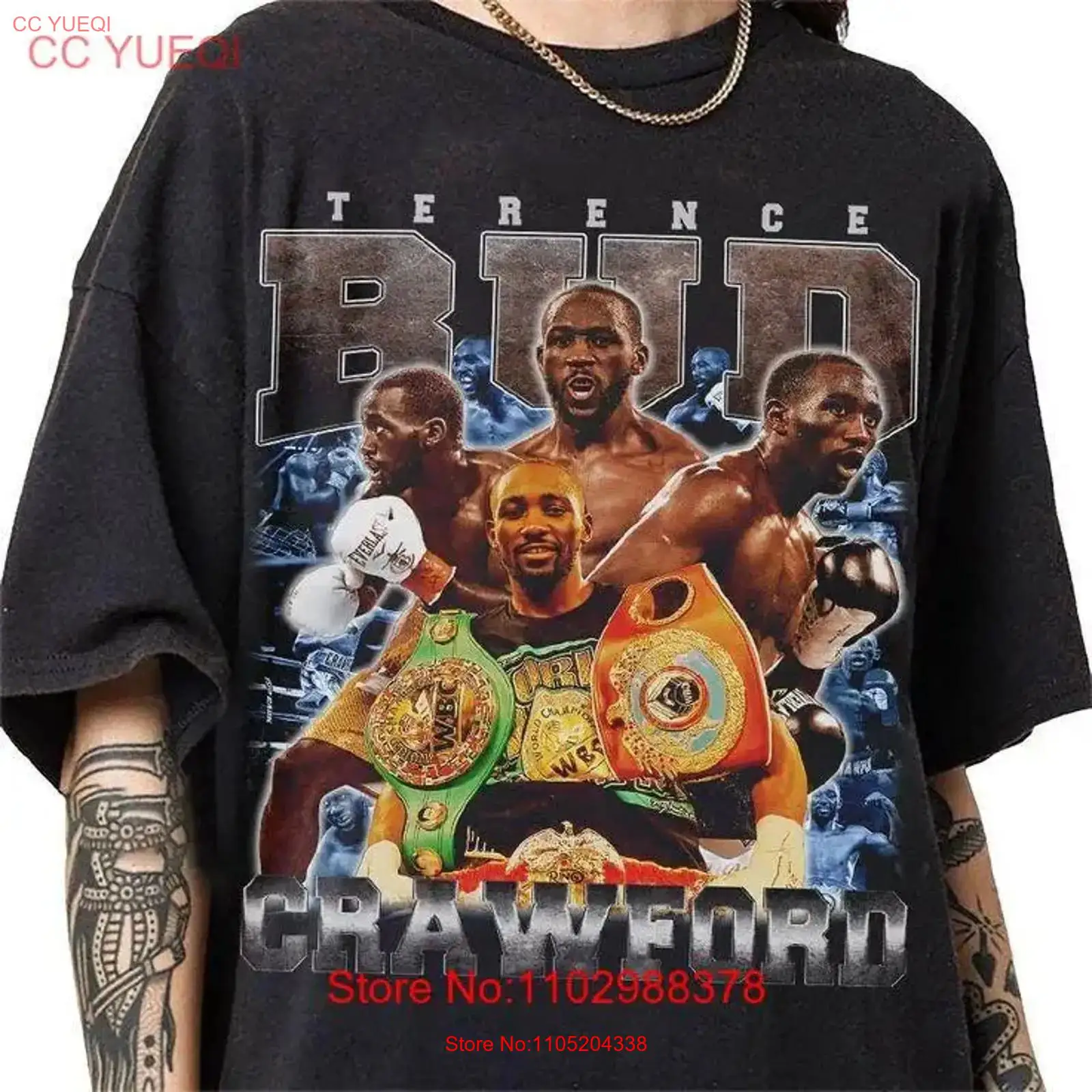 Mens Fashion In The 90S - Terence Crawford 90'lar Vintage Bootleg Tarzı