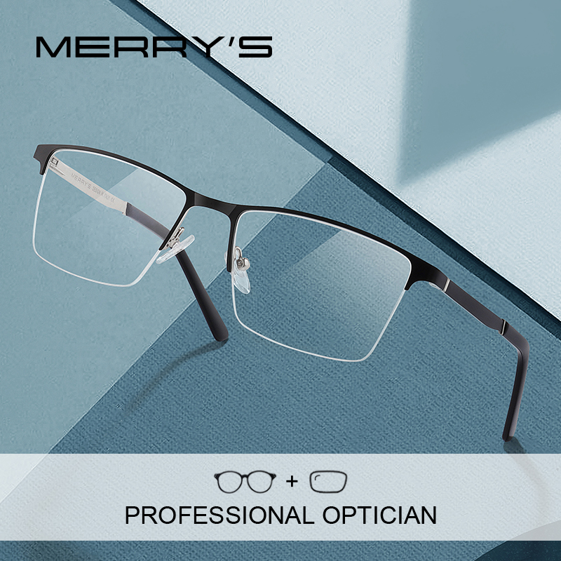 Mens Fashion Reading Glasses - MERRYS tasarım erkekler reçete gözlük moda