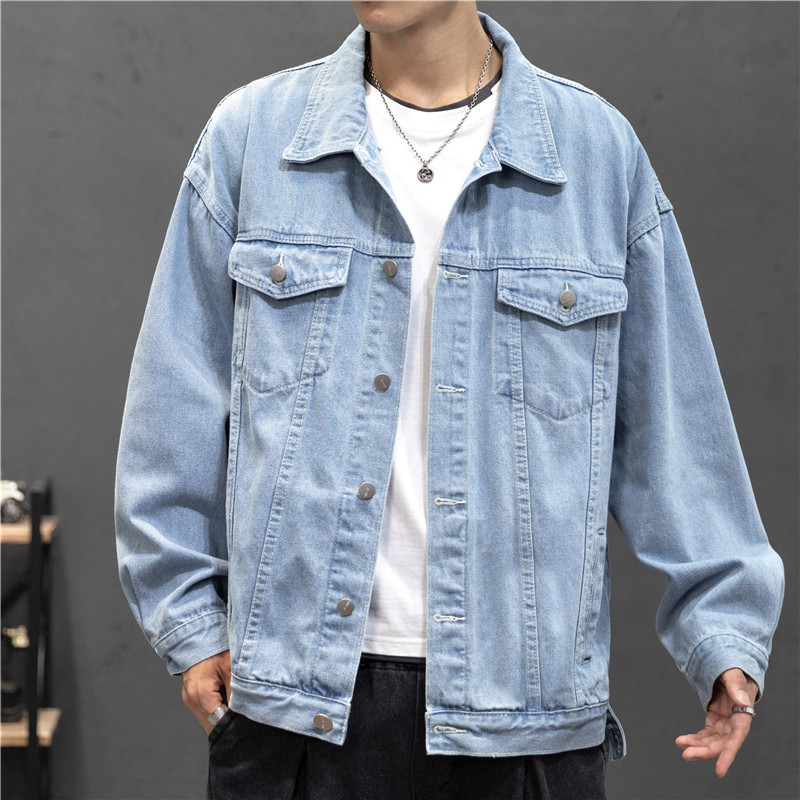 Yeni Denim ceket erkekler Vint - Mens Fashion Denim Jacket incelemesi ve fiyatı
