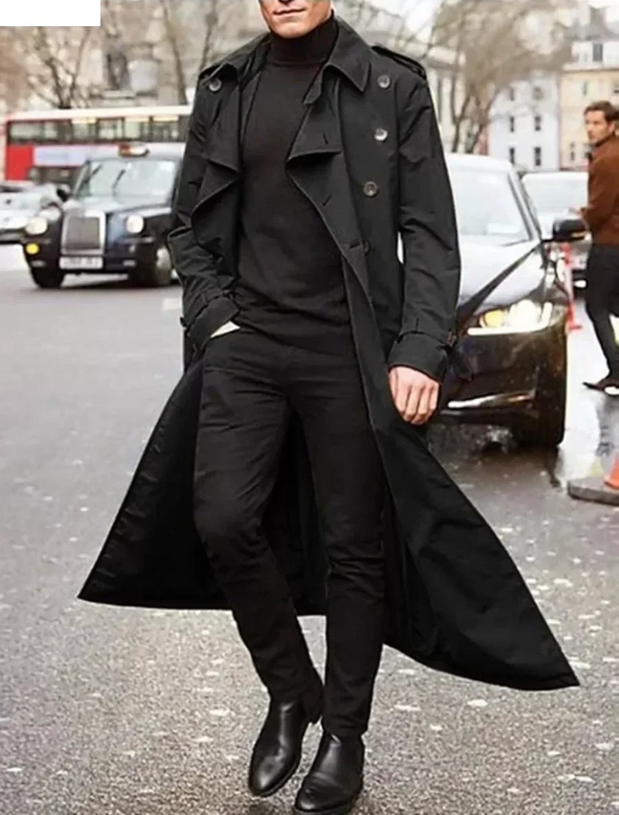 Erkek Uzun Trençkotlar Ceket M - Men'S Fashion X incelemesi ve fiyatı