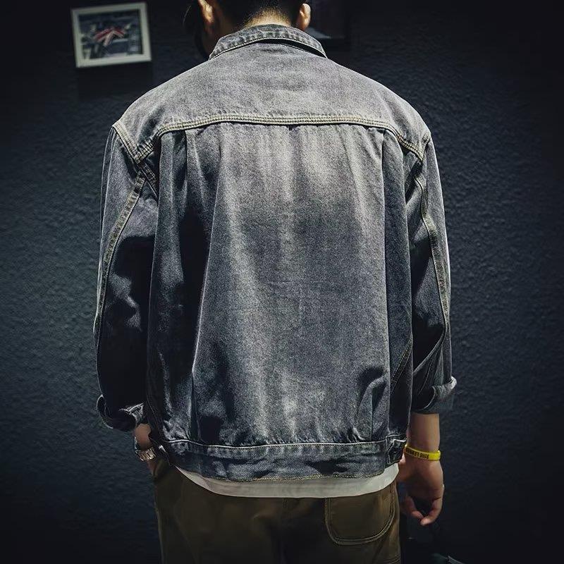 Yüksek kaliteli erkek Denim ce - Mens Fashion Denim Jacket incelemesi ve fiyatı