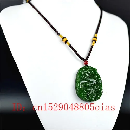 Doğal yeşil çin yeşim ejderha  - Men'S Fashion Jewelry incelemesi ve fiyatı