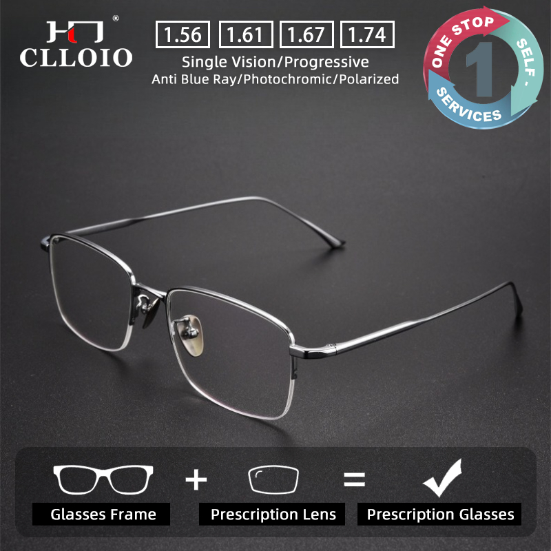 CLLOIO Moda Ultra Hafif Saf Ti - Mens Fashion Reading Glasses incelemesi ve fiyatı