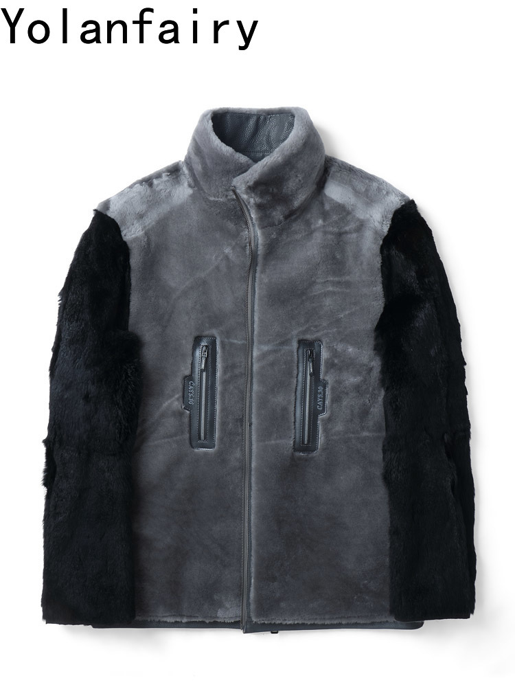 YOLANFAIRY Üst Düzey Sığır Der - Men'S Fashion Leather Jacket incelemesi ve fiyatı