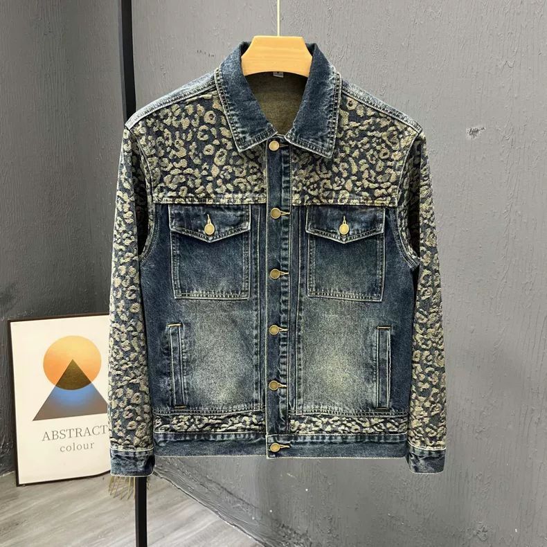 Erkekler İçin Trendy Havalı Ko - Mens Fashion Denim Jacket incelemesi ve fiyatı