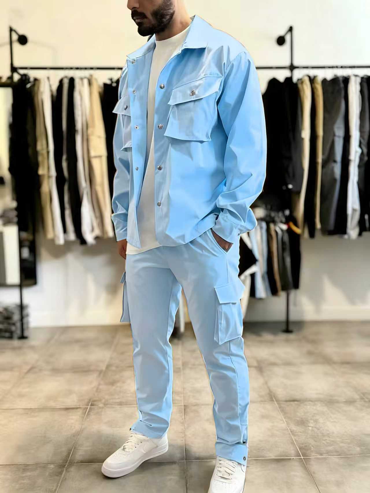 Erkek Modası Düz Renk İş Kıyaf - Mens Fashion Workwear incelemesi ve fiyatı