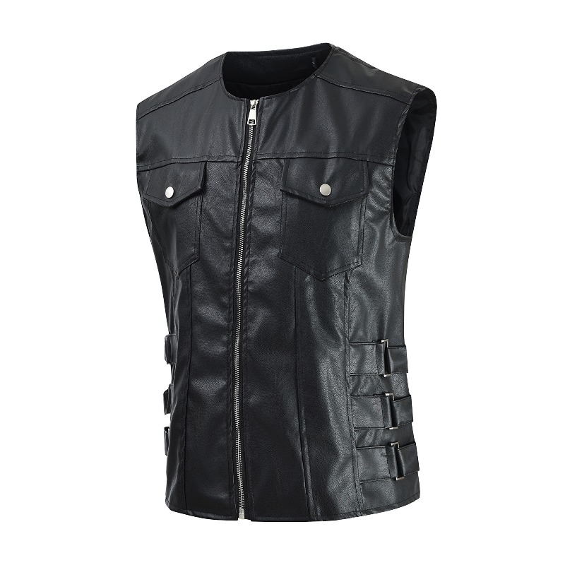 İlkbahar ve Sonbahar Kore Tarz - Men'S Fashion Leather Jacket incelemesi ve fiyatı