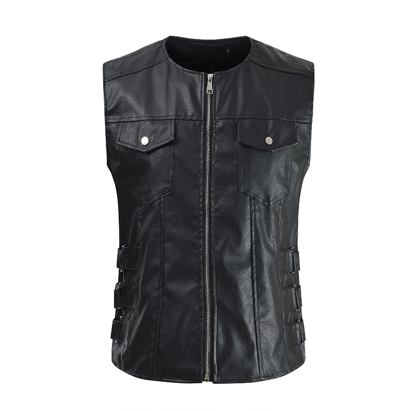 İlkbahar ve Sonbahar Kore Tarz - Men'S Fashion Leather Jacket incelemesi ve fiyatı