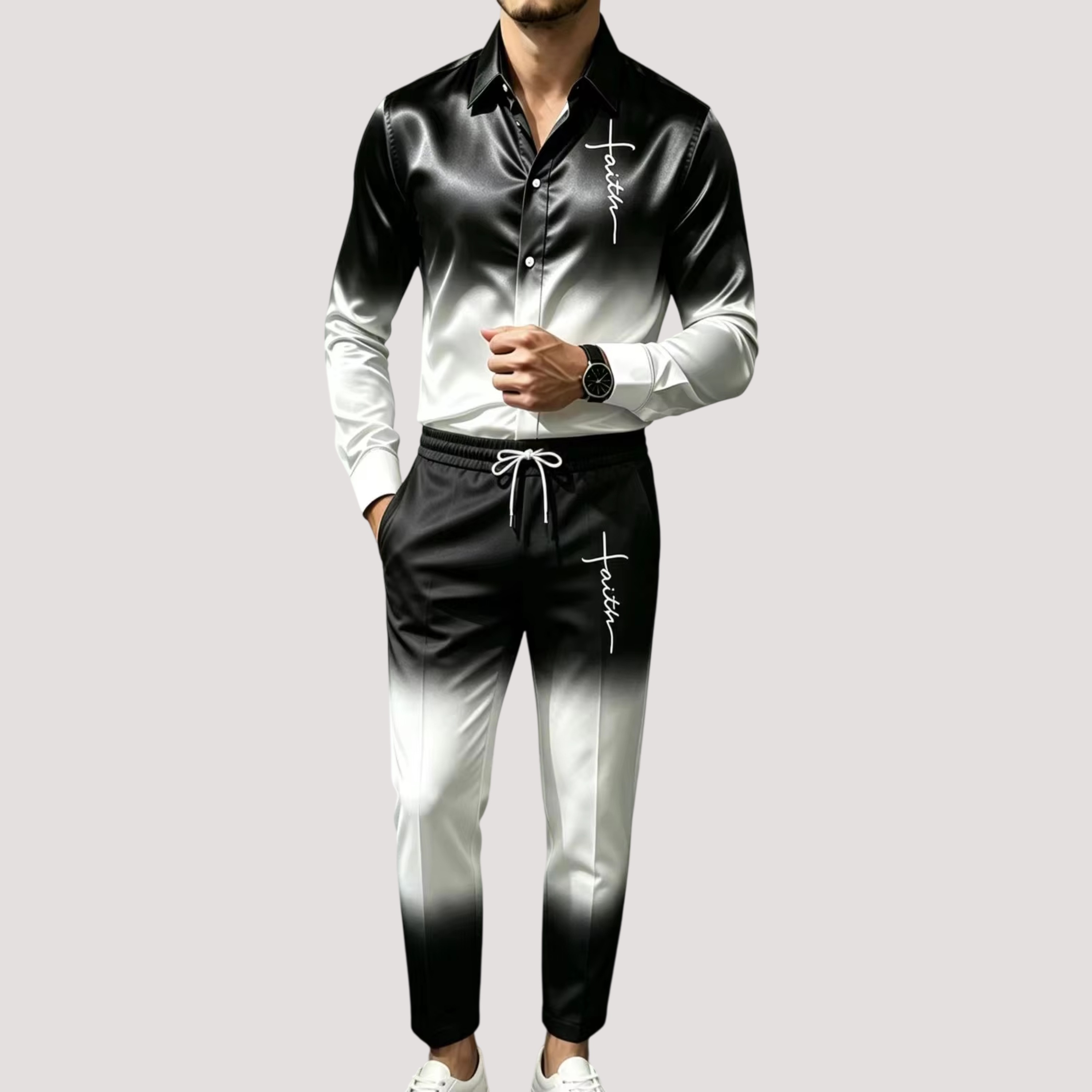 Erkek Saten İpek Spor Takım İk - Men'S Fashion Essentials incelemesi ve fiyatı
