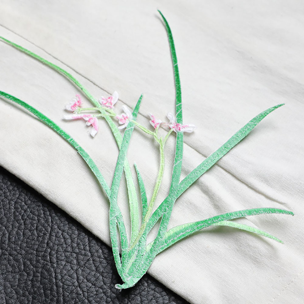 1 parça 20CM X 18CM orkide işl - Men'S Fashion X incelemesi ve fiyatı