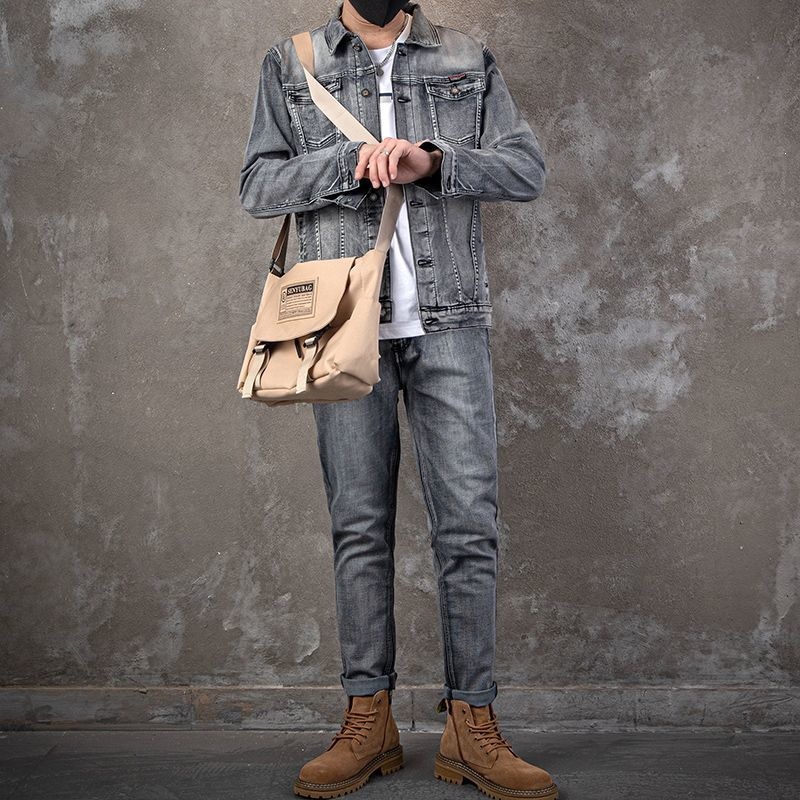 2026 Moda Günlük Erkek Kot Cek - Mens Fashion Denim Jacket incelemesi ve fiyatı