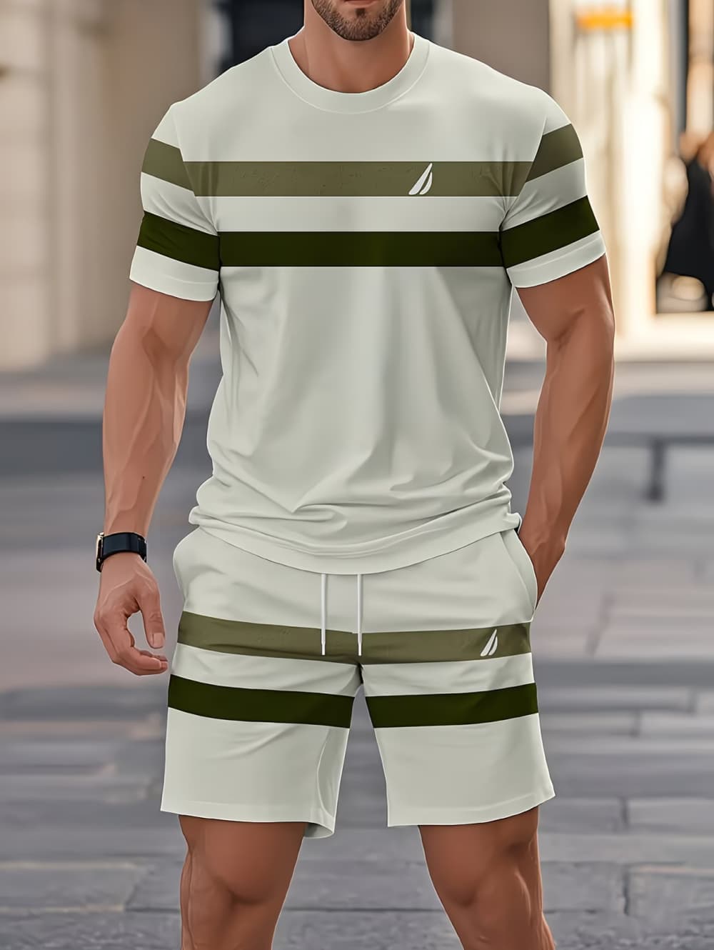 Erkek Yaz Setleri Komik 3D Şer - Men'S Fashion Essentials incelemesi ve fiyatı