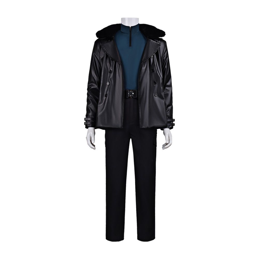 Oyun Leon Kennedy Re9 Evil Cos - Men'S Fashion Leather Jacket incelemesi ve fiyatı