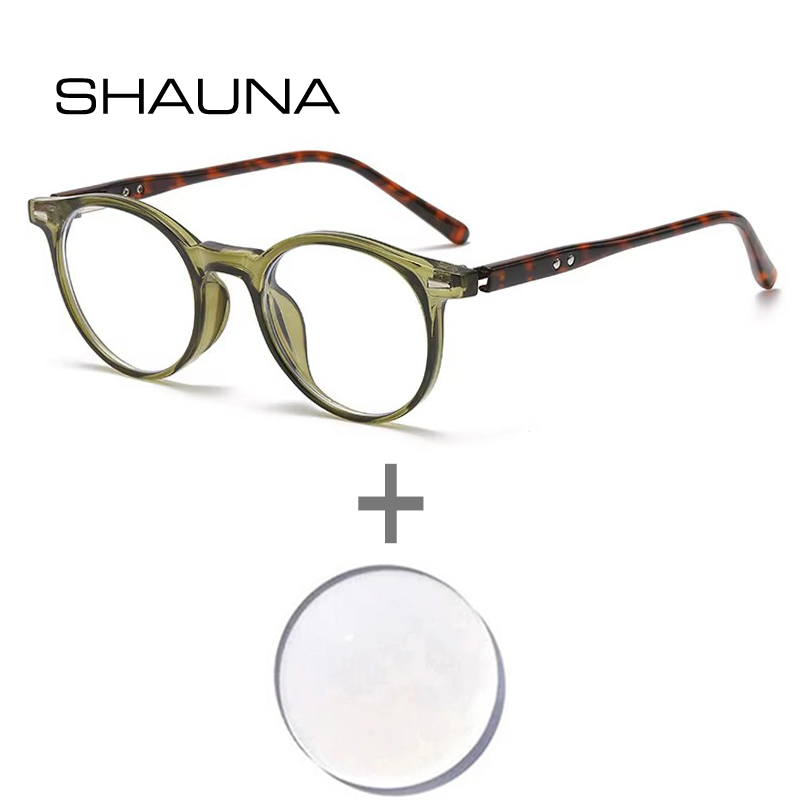 SHAUNA Retro Perçinler Yuvarla - Mens Fashion Reading Glasses incelemesi ve fiyatı